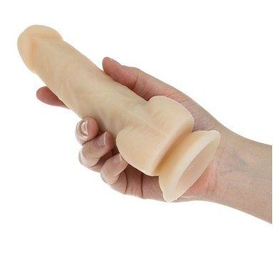 Wibrator - Naked Addiction Rotating & Vibrating Dong with Remote 18 cm Vanilla